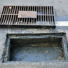 Road gully cleaning